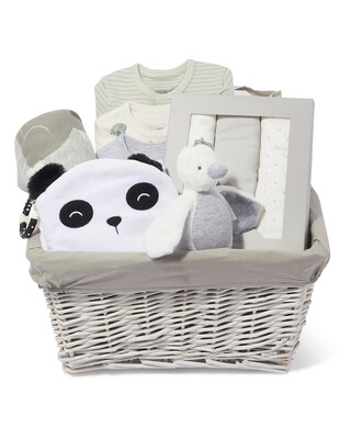 Baby Gift Hamper – 6 Piece with Koala Print Sleepsuit